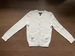 POLO RALPH LAUREN ホワイト カーディガン M