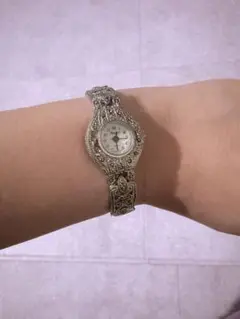 装飾ブレスレットアンティーク品　レディース時計