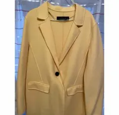 ZARA イエローチェスターコートのサムネイル