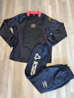 UMBRO アンブロ ピステ上下セット レディース上L 下M サッカーフットサル
