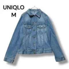 ユニクロ　デニムジャケット　Ｍ　オールド　長袖　ブルー　ヴィンテージ