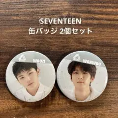 SEVENTEEN WONWOO 缶バッジ - メルカリ