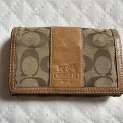 COACH シグネチャー 二つ折り財布のサムネイル