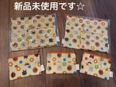アンパンマン　ポーチ2点 ティシュポーチ5点セット　JA共済