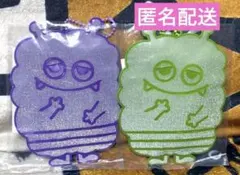 カルディ リフレクター モンスターポーチ 紫 緑 反射材 ハロウィン