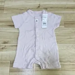 【新品タグ付き】半袖ロンパース 60
