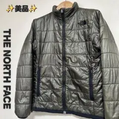 ノースフェイス PERTEX インナーダウンジャケット カーキ レディース L 