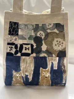 ミナペルホネン　ハンドメイド　パッチワークバッグ　alive ohayo