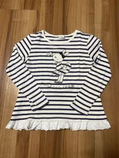 KP ニットプランナー　みみちゃんボーダーカットソー 150cm