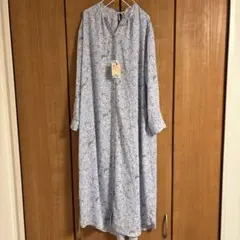 はっち様専用値下げ！niko and... 花柄長袖シャツワンピース M