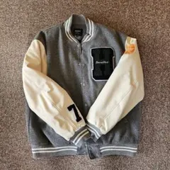 BEAMS HEART スタジャン グレー M