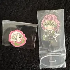 鬼滅の刃 甘露寺蜜璃アクリルスタンド とステッカーセット