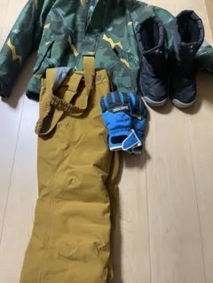 nimaスキーウェア 130/ DESCENTE 手袋/ 22cm スノーブーツ