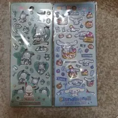 ポチャッコ・シナモロール シール 2シートセット