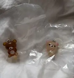 リラックマ めじるしアクセサリー コリラックマ クリアマスコットチャーム