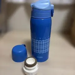 THERMOS サーモス 水筒 ブルー チェック柄のサムネイル