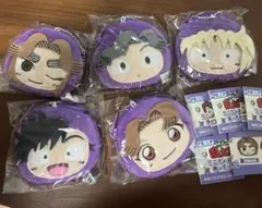 【忍たま】ミニポーチキーホルダー　ガチャ　四年　滝夜叉丸 綾部 田村 浜 タカ丸