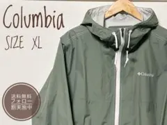 Columbia オリーブグリーン レインジャケット