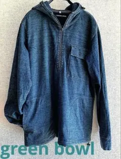 GREEN BOWL フード付きパーカー　レディース・メンズ