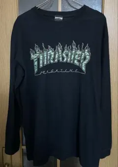 THRASHER スラッシャー タイガーカモ フレイム　長袖　Tシャツ　XL