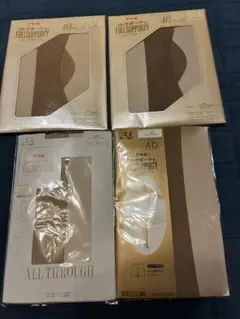新品 アツギ フルサポーティ パンティストッキング 4足セットS〜M