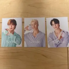 JO1 ソルレ Sorule ミニポストカード　與那城奨、豆原一成、金城碧海