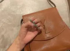 YSL 黒ショルダーバッグ 約30cm*20cm*9cm - メルカリ