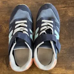 New Balance キッズシューズ ネイビー　21cm
