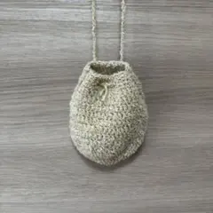ミニバック ハンドメイド かぎ針編み
