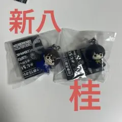 銀魂 めじるしアクセサリー2 キーホルダー 桂小太郎　志村新八　2個セット