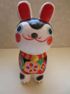うさぎ 置物 夕立窯 希少 和風 - メルカリ