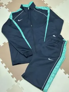 Nike ジャージセット ネイビー/ターコイズ メンズ　XL
