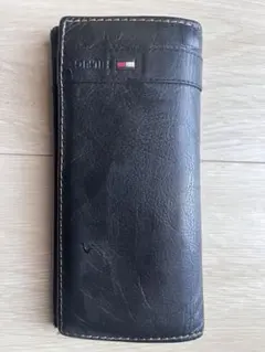 Tommy Hilfiger 長財布 黒 レザー