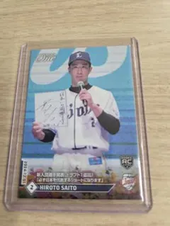 齊藤響介 2023 topps npb chrome bowman - メルカリ