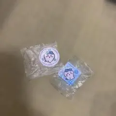 【ハチワレ】ちいかわ くら寿司 コラボ マグネット 缶バッジ
