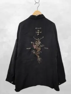 26SS ancellm EMBROIDERED SOUVENIR SHIRT - メルカリ