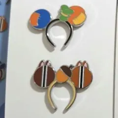 東京ディズニー ピンコレクション ピンバッジ カチューシャ チデ グーフィー