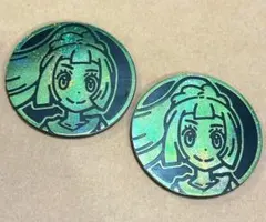 2個 リーリエ ピッピ ジャンボ コイン 海外限定 ポケモン