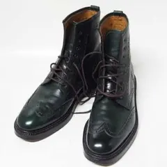 【FERRAGAMO】TRAMEZZA レースアップブーツ 7 1/2 2E