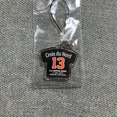 競馬 日本ダービー クロワデュノール 勝負服ストラップ キーホルダー