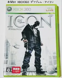 未開封 XBOX360 デフジャム・アイコン 匿名配送 EA