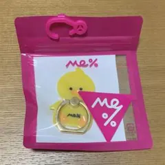 me% アクリルスマートフォンリング ひよこ
