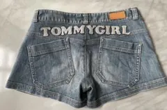 tommy girlトミーガール デニムショートパンツ Mサイズ【y2k】
