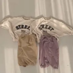 トレーナー　パンツ　セットアップ　キッズ　ベビー