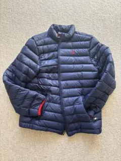 POLO RALPH LAUREN ネイビー ダウンコート L/G 14-16