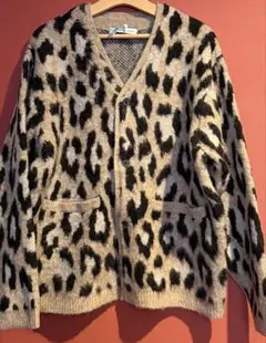 ヒョウ柄 カーディガン