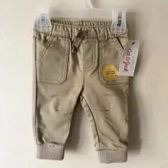 Cat & Jack ベージュパンツ 0-3ヶ月