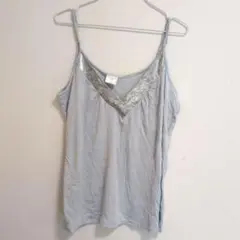 ​Old Navy オールドネイビー キャミソール XL ライトブルー 花柄のサムネイル