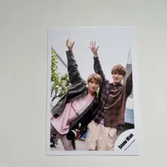 SnowMan 公式写真　15 向井康二　渡辺翔太