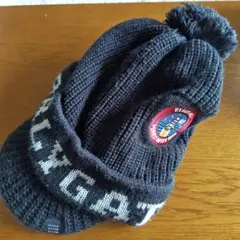 値下げ！EARLY GATES ポンポン付きニット帽 黒